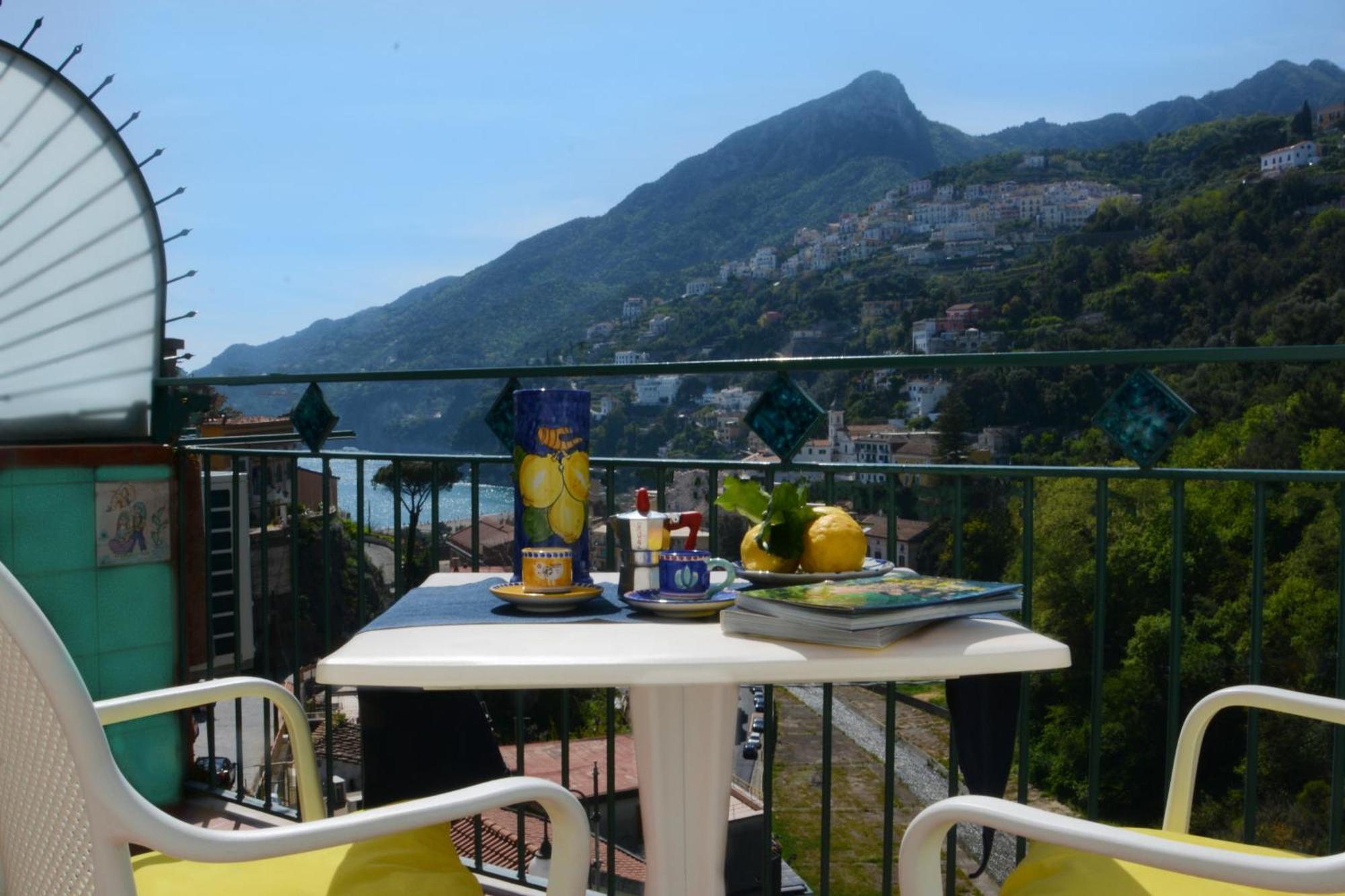 Panoramic Flat Amalfi Coast - Sea View 1 Leilighet Vietri Eksteriør bilde